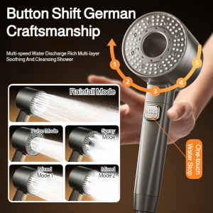 Booster Filter Shower Head Water Heater Water Purification Home Bathroom Antibacterial Shower Head增压过滤花洒喷头