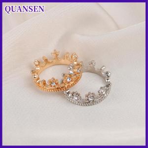 QUANSEN 1:12 dollhouse Miniature MINI METAL Crown Princess Headwear ของเล่นรุ่น