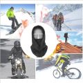 Warm Hoodie Hat Winter Men Women Hat Thermal Polar Fleece Balaclava Hat Hooded Neck Warmer Hike Cycling Windproof Hat. 