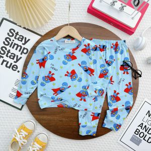 KIM121 Bộ dài in full họa tiết mùa lễ hội Halloween (9-25kg) Minky Mom vải thun lạnh dễ thương mềm mịn cho bé