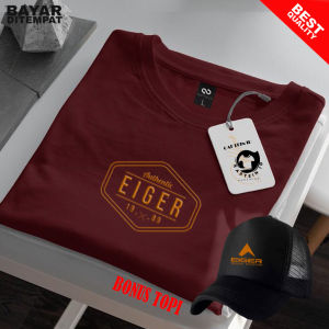 COD bonus TOPI/ Kaos Distro EGR 1985  text GOLD Premium Quality - Baju Kaos Lengan Pendek Pria Wanita Dewasa Remaja Bahan Katun 30s Adem