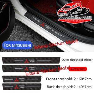 stiker carbon 3d pelindung mobil mitsubishi xpander pajare sport mirage outlander triton karbon 3d sillplate pelindung gagang pintu/bagasi