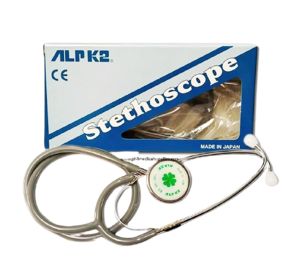 ALPK2 Aneroid Sphygmomanometer Blood Pressure Monitor BP Monitor ALPK2 Stethoscope ALPK2 Valve with Bulb Made in Japan (AUTHENTIC ALPK2 BRAND)