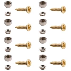 8 miếng ốc vít bằng đồng chắc chắn với mũ hình bán cầu gương giải pháp lắp ráp đồ ngũ kim đồ nội thất an toàn