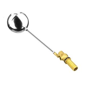 1/2inch Brass Float van lạnh và nóng bể nước bóng nổi van cho BƠM BỂ nước thép không gỉ mức độ điều chỉnh