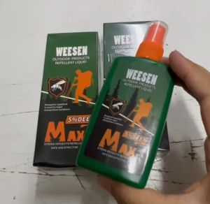 WEESEN Mosquito Repellent Spray Outdoor 100ml Penghalau Nyamuk Mokito Ubat Nyamuk 驱蚊水喷雾剂