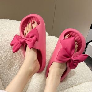 Dép bánh mì nữ quai ngang Nơ Lụa thời trang siêu êm chân chống trơn trượt (Form nhỏ) IDÉP DL246 - Nhiều màu