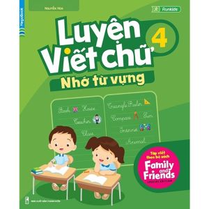 Sách Luyện Viết Chữ Nhớ Từ Vựng 4 - MGB