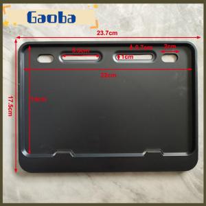 gaoba License Plate Frames License Plate Holders Universal Motorcycle Rustproof For Front Rear