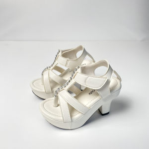 Sandal Heels Pesta Anak Perempuan Motif Permata | Pamstore HR046