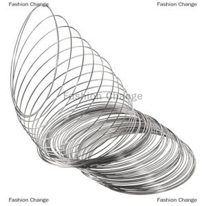 [COD] Fashion Change 100PCS Set Loops Stainless Steel Memory Wire Bracelet Bangle Jewelry Crafts Making