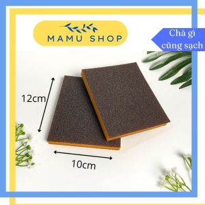 Miếng rửa chén bọt biển mút rửa chén bát đa năng chà nồi cọ xoong siêu sạch Mamu shop M81