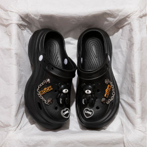 [Free Shipping] DIY WomenS Summer Outdoor Clogs 2025 New Style Breathable And Non-Slip Thick-Soled Versatile Slippers For Women