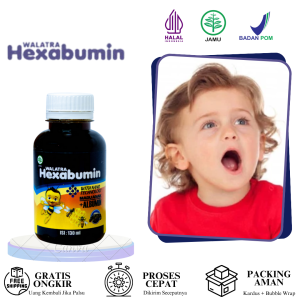 Vitamin Anak Terlambat Bicara Speech Delay / Nutrisi Otak Anak Untuk Lancar Bicara / Anak Telat Bicara Akibat Kejang - Hexabumin
