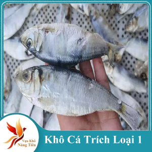Khô Cá Trích đã làm sạch sẽ 1 kg  giàu dinh dưỡng vệ sinh an toàn.