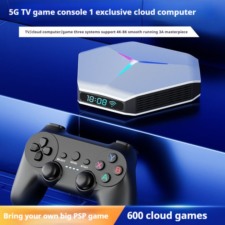 Game console TV box X10 dual system Android 11 5G cloud computer 3A two