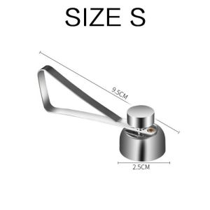 Stainless Steel Egg Cracker Shell Remover Egg Topper for Boiled Egg Kitchen Accessory