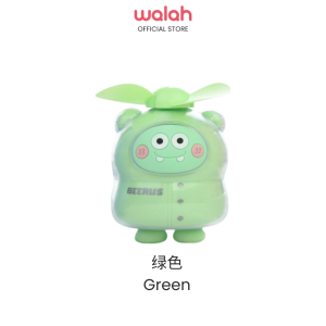 Portable Mini Fan Strong Wind Fan Cute Rechargeable Cooling Fan Cartoon Fan