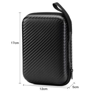 EO4MD Dust-proof Headphones Carrying Case Waterproof Shockproof Earphone Storage Bag Earphone Accessories EVA Electronic Products