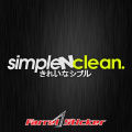 STIKER SIMPLE N CLEAN Sticker Simple & Clean. 