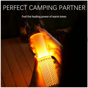 ไฟแคมป์ปิ้ง ไฟฉาย สว่างมาก มี 4โหมด สามารถยืดได้ USB TYPE-C Rechargeable