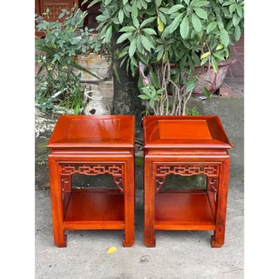 Đôn vuông chiện gỗ lim kê phòng khách kê tượng trang trí nhà cửa mặt 30 cao 40.50607080