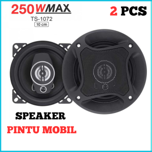 COD Cepat Speaker Coaxial - Speaker Mobil 4 Inch Hi Fi 250W 2 PCS / Spiker Pintu  - PCINENER TS-1072