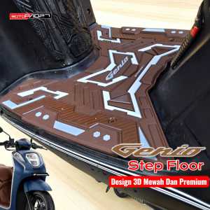 Karpet Honda Genio Thn 2019 S/D 2025 Bahan Karet Premium