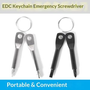 Xách tay đa tuốc nơ vít đặc thù công cụ EDC với Keychain cho ngoài trời tồn tại và sử dụng hàng ngày