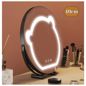 Smart makeup mirror LED mirror with light Spin the bear beauty mirror  Special-shaped mirror