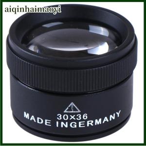 aiqinhaimaoyi 30x36mm Jeweler Optics Loupes Magnifying Magnifier Glass Lens Loop Microscope