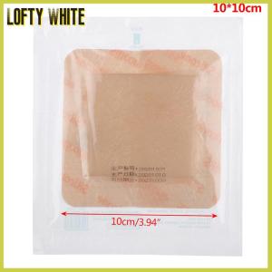 Lofty White Silicone Gel Wound Dressing Adhesive Bandage For Bedsores Pressure Sores Sticker