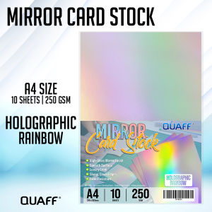 Printing View - QUAFF Mirror Card Stock Sheets – for Scrapbooking & Design