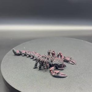 xpkQ Flexible Joint Scorpion Figurine 3D Printed Realistic Movable Insect Model Creative Fantasy Style Desktop Collectible Ornament 6B2Z9