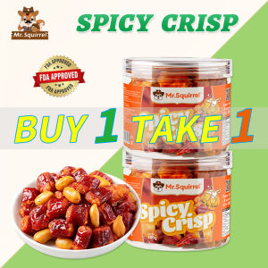【BUY 1 TAKE 1】Mr.Squirrel Spicy Crisp 200g Canned Delicious Ready to Eat Snacks