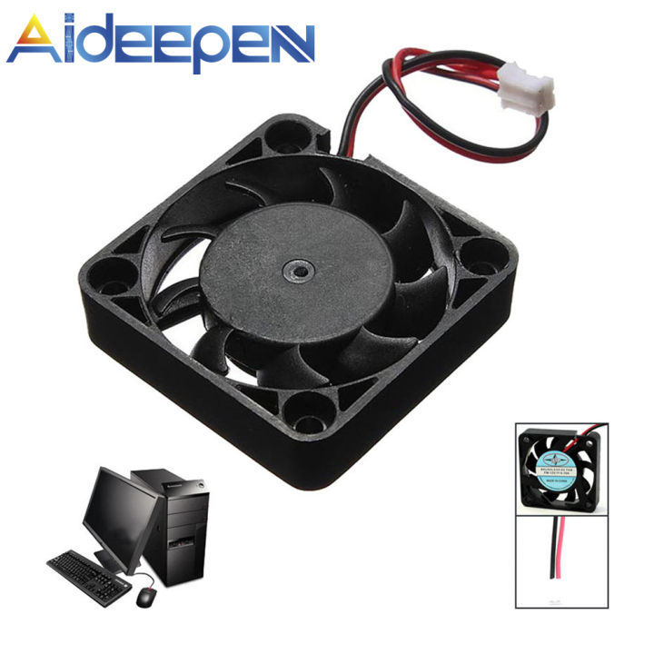 Original Aideepen 12V Cooler Axial Fan 2Pin 40x40x10mm Arduino ...