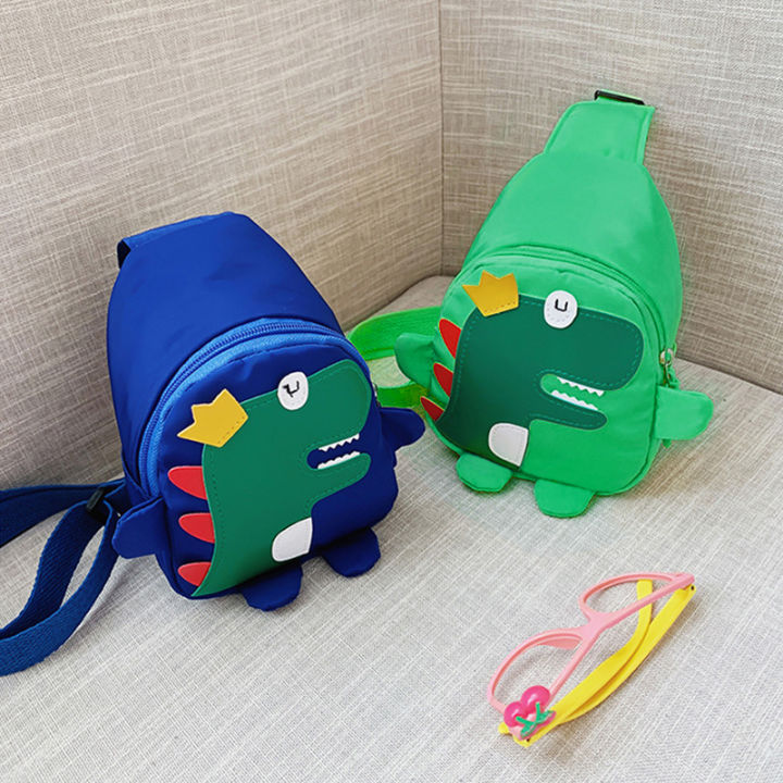 Kids Fashion Waist Bag Crossbody Bag Kids Cute Dinosaur Crossbody