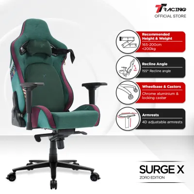 TTRacing Surge X Gaming Chair Ergonomic Home Office Chair Study Chair - 2 Years Official Warranty