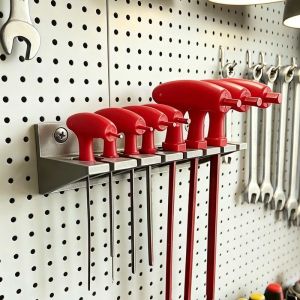 LIWU Thiết kế không cần khoan Giá đỡ dụng cụ Đa chức năng Gắn tường Giá đỡ cờ lê lục giác Di động Kích thước nhỏ gọn Người tổ chức các bộ phận dùng cho xưởng sửa chữa