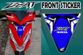 HONDA BEAT FRONT STICKER / HONDA BEAT ACCESSORIES / HONDA BEAT DECALS / HONDA BEAT STICKER / STICKER / DECALS. 