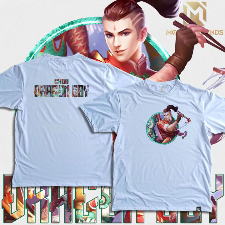 Chou Dragon Boy T-shirt, MLBB tees, Mobile Legends Bang Bang T-shirts ...