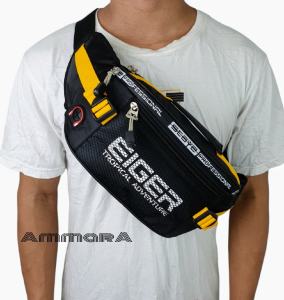 TAS SELEMPANG PRIA Waistbag Outdoor Sporty
