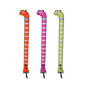 Kids Pool Float with Cartoon Anguilla Plan 70.87x5.91in Permanent Polyamide Float Swimming Stability Assistant