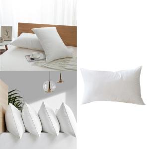 Breathable Down Filling Pillow Core High Elastic Machine Washable for Enhancing Home Cleanliness and Neck Protections