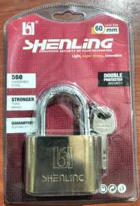 Padlock / Brass Anti Rust Padlock / Security Lock / Kunci Mangga
