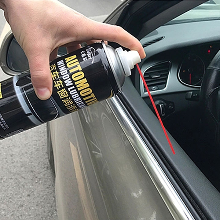 ⚙️ไม่ต้องรื้อถอน⚙️สเปรย์น้ำยาหล่อลื่นรางกระจก 260/450ml ทำความสะอาดเบรค ...