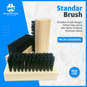 Sikat Perawatan Sepatu Standard Standar Brush Bahan Nylon Nilon Pinus Shoes Shoe Brush Care
