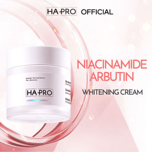HA PRO Niacinamide & Alpha Arbutin Glowing Moisturizer Whitening Cream 30gr Hyaluronic Acid Hydrating Brightening Moisturizer Gel Soothing Calming Face Moisturizer Pelembab Wajah Krim Pencerah Wajah Day & Night Cream Skincare