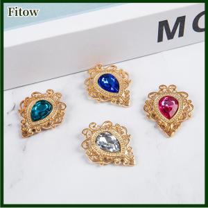 Fitow 10Pcs Waterdrop Diy Craft Supplies Diy Sewing Accessories Bow Applique Bricolage