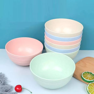 Mangkok Wheatstraw Bowl Mangkuk Plastik Microwave / Mangkok Sup jerami